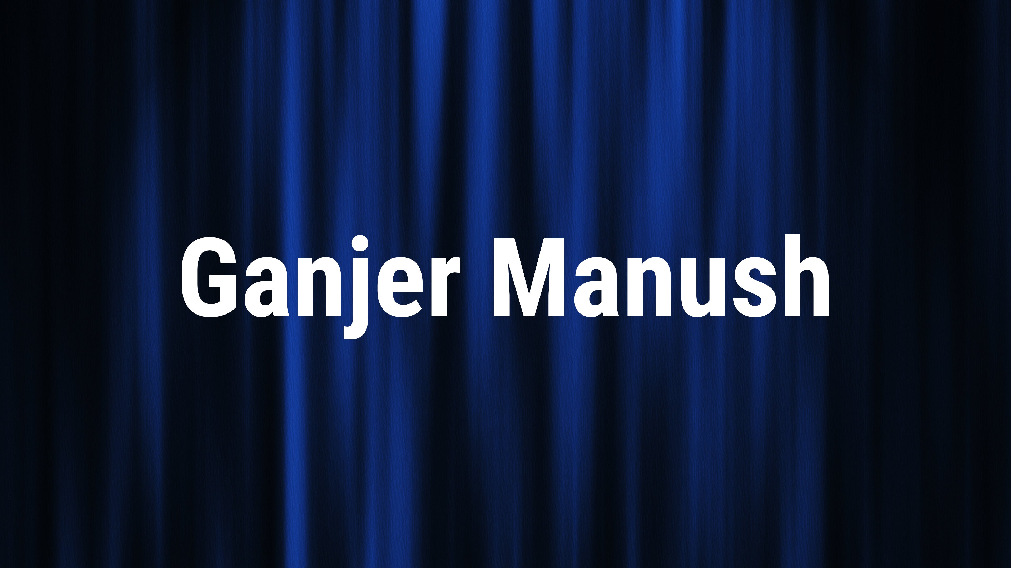 Ganjer Manush
