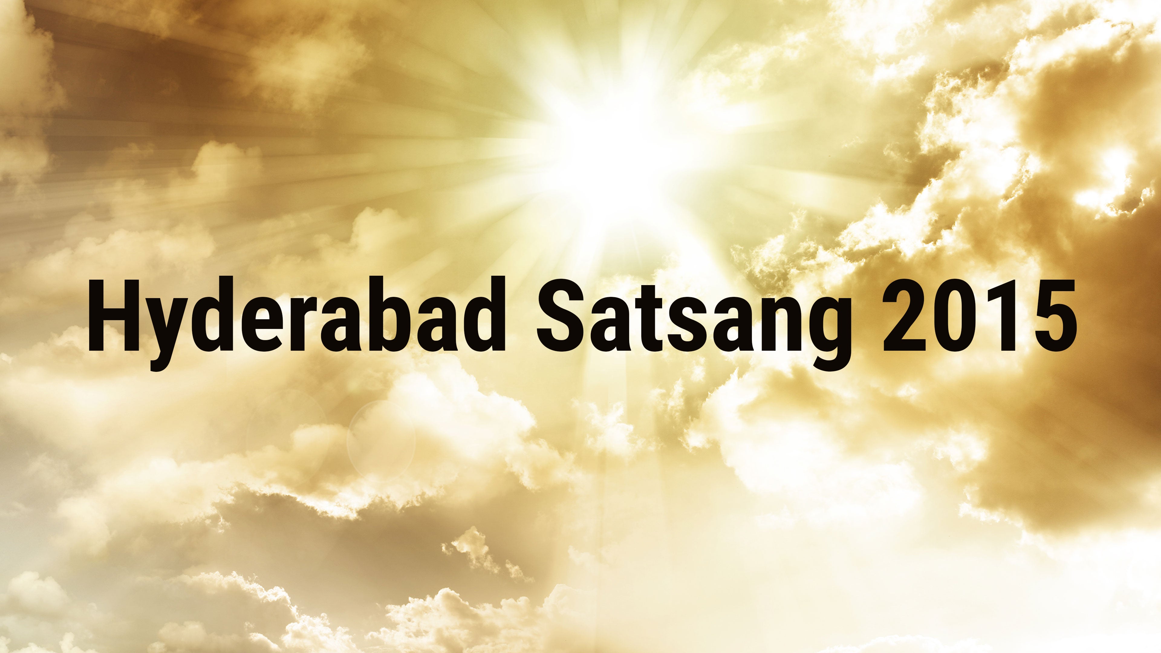 हैदराबाद सत्संग 2015