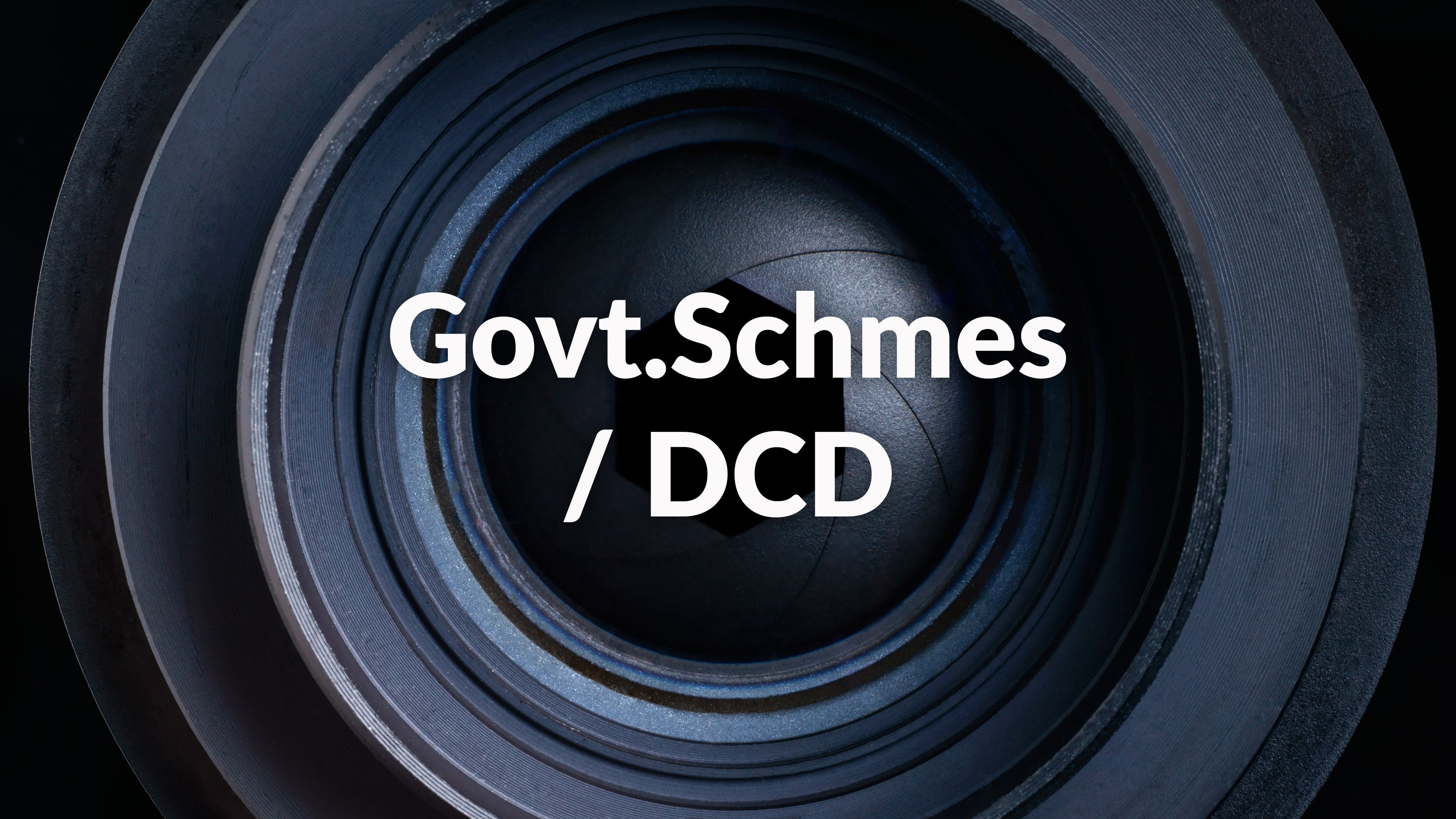 Govt.Schmes / DCD