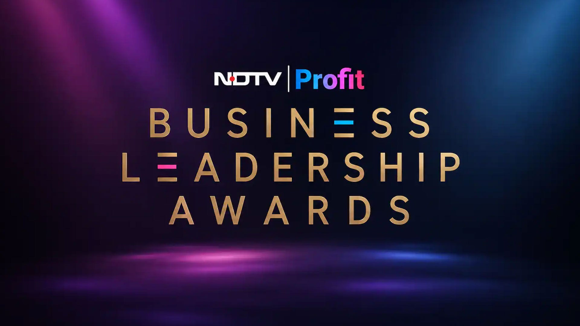 NDTV Profit Busines Leadership Awards 2026