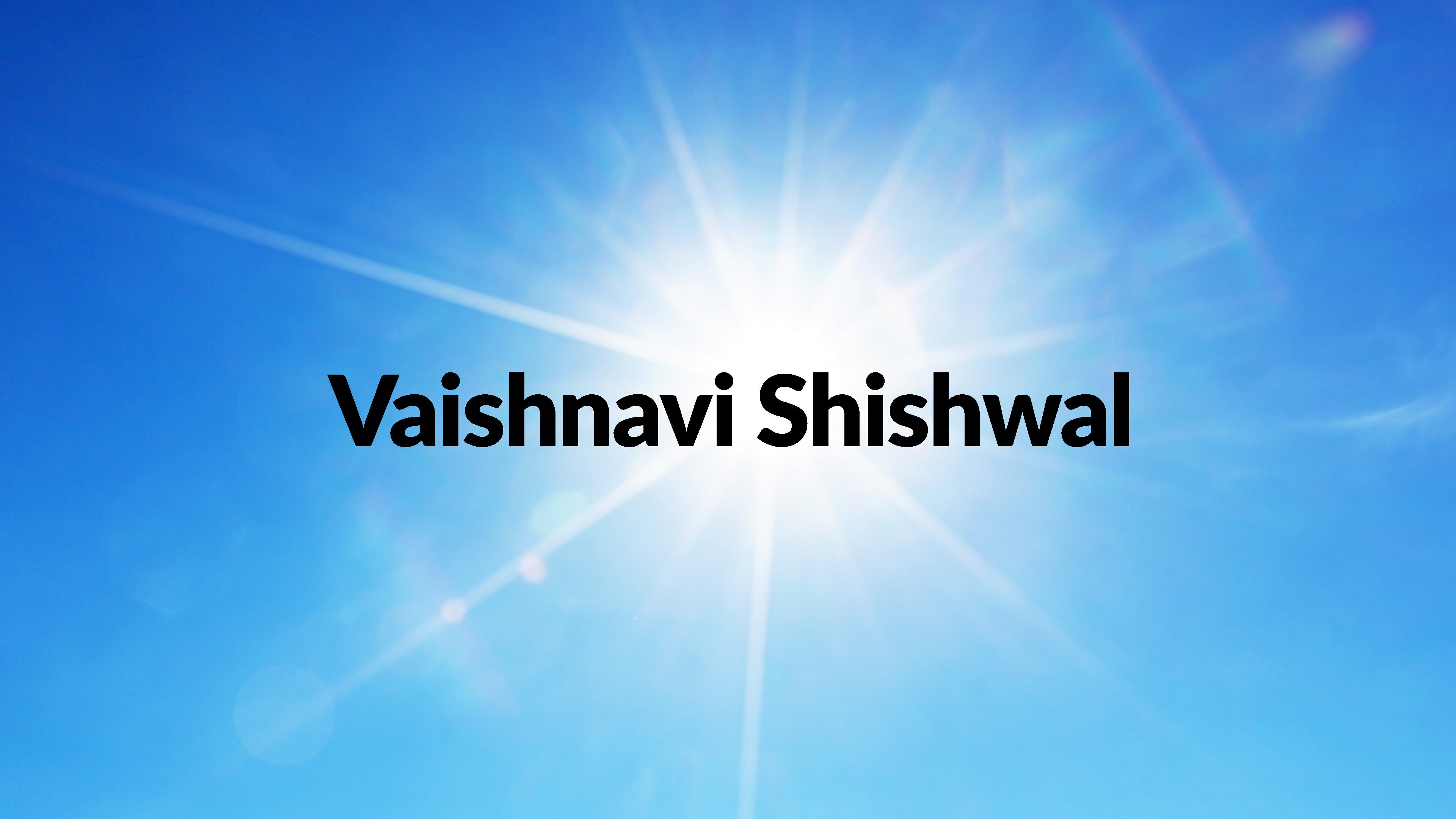 वैष्णवी शिशवाल
