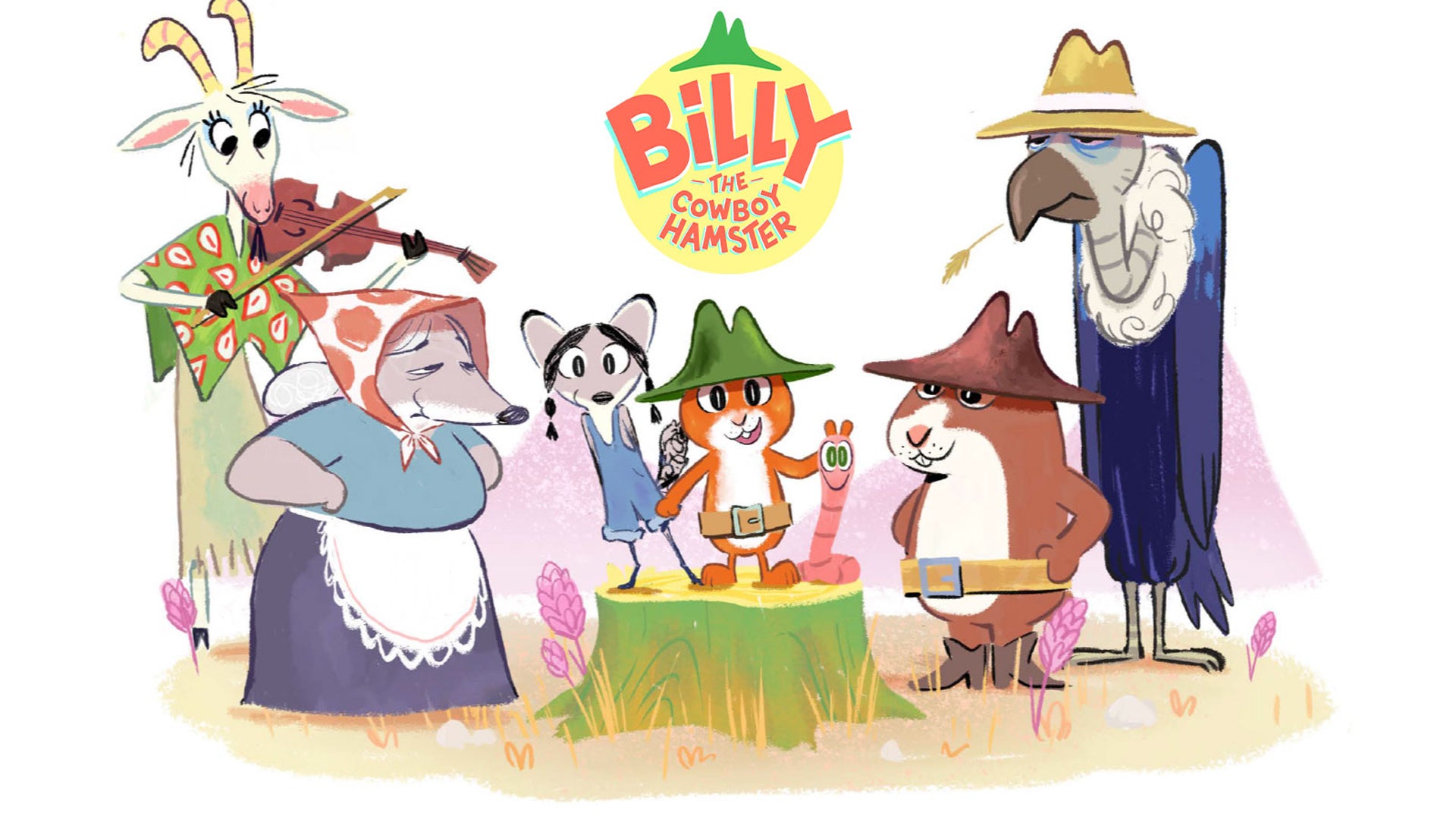 Billy, le hamster cowboy