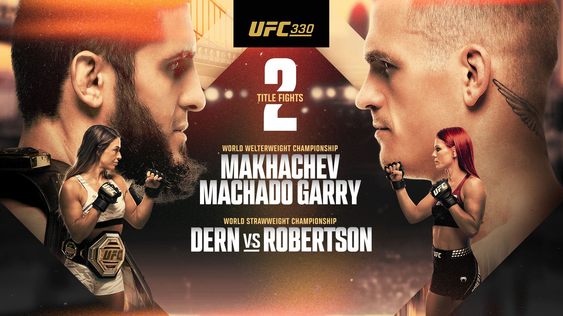 UFC 330: Makhachev vs. Machado Garry