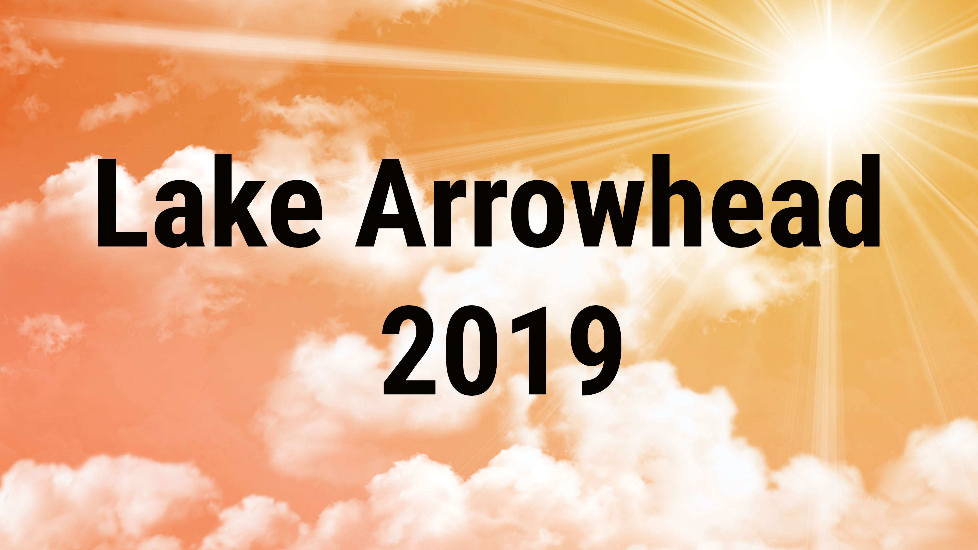 Lake Arrowhead 2019