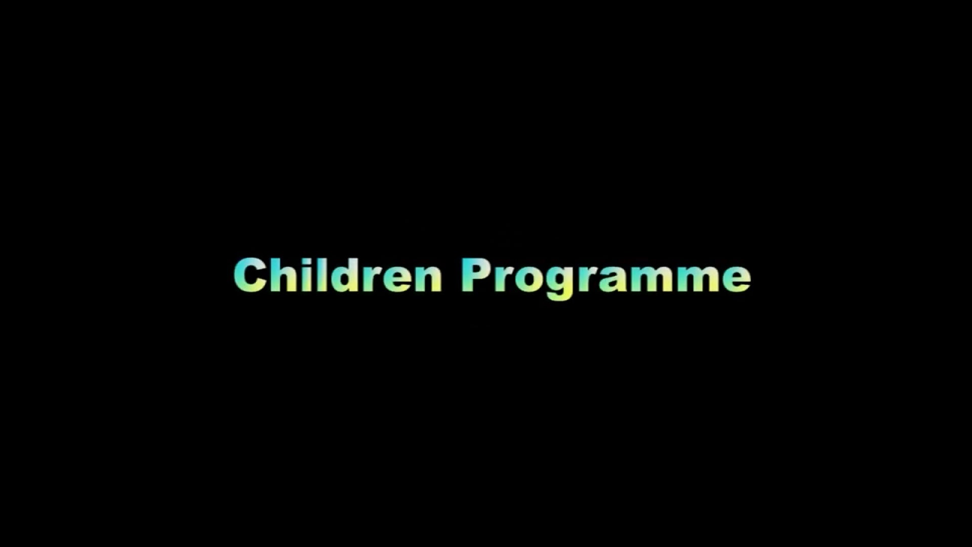 Children Programme